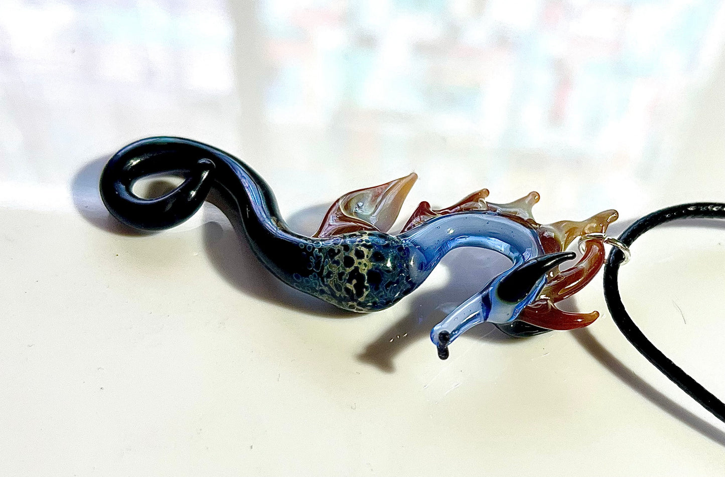 Magnificent Glass Blown Seahorse Jewelry - GLASSnFIRE